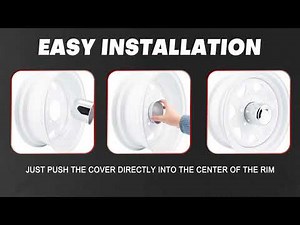 How To Measure the Push Through Center Caps?