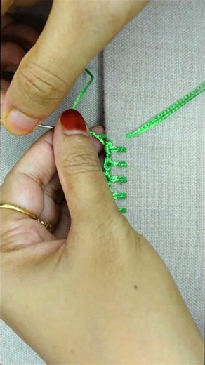 #embroidery #loopstitch #crochet #beginnersstitch #sewing #diynstitch #diy #stitchboutique #handemb