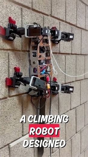 This Robot Can CLIMB WALLS Like a Lizard! 😱🤖