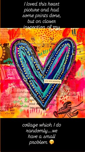 🤣I have to laugh at myself because I was recently asked if I pick out special pieces of text for my background collage and I said “no, I just rip up books music and maps and there’s usually a serendipity… a message in there that resonates with someone “ if I’m painting and see words i don’t like… death or hurtful words I’ll paint over them but I missed this one 😅#mixedmediaartwork #collage | Love Evy