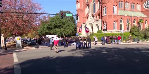 WATCH: Downtown Augusta hosts Veterans Day parade