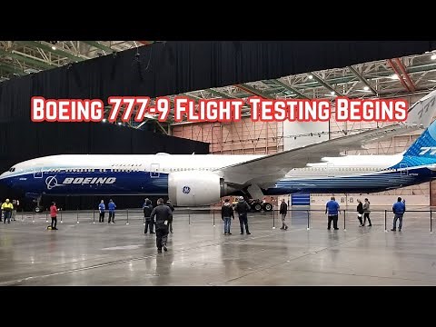Boeing 777-9 Begins Certification Flight Testing, Can it Beat Airbus 350-1000?