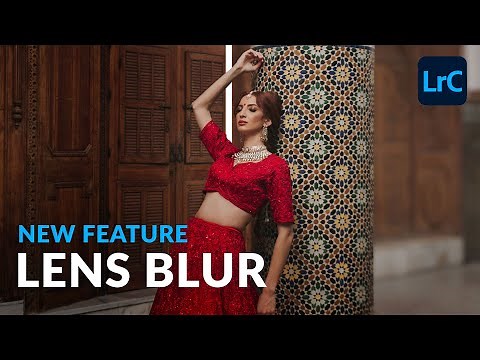 How to Use the New Lens Blur Tool in Lightroom Classic