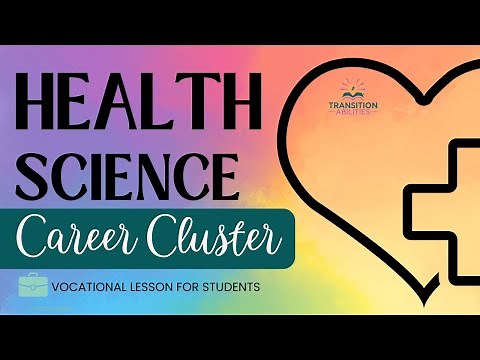 Health Science & Healthcare - CAREER CLUSTERS Student Job Skills Lesson