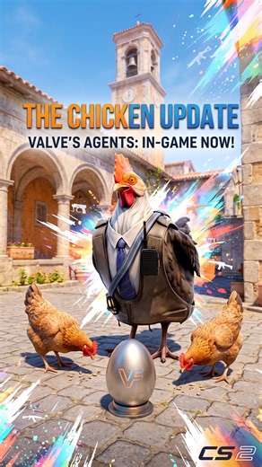 Valve Secretly Added PETS to CS2?! 🐣 #CS2 #CounterStrike2 #Valve #Gaming #Shorts #CS2Update #Gamer