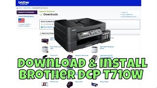 How To Download Install Brother Dcp T710w Printer Driver In Windows 10 11 Mp3 & Mp4 Download