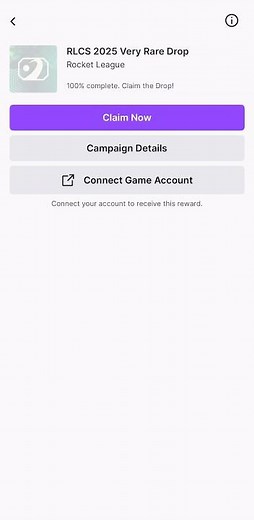 RLCS 2025 Very Rare Drop 🎁