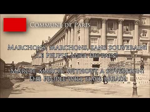 National Anthem of the Paris Commune (1871) ‒ “La Marseillaise de la Commune” (English Subtitles)