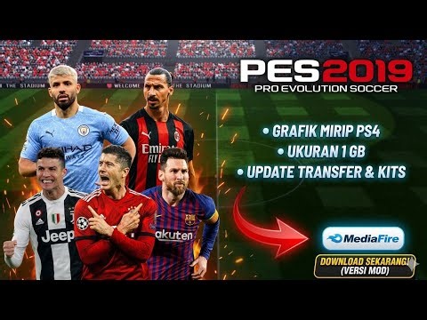GILA SIH! 🤯 PES 2019 Android Offline — Grafik HD + Lancar di HP Kentang!