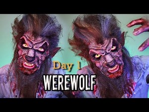 Werewolf Halloween Makeup Tutorial | DanielzROTFL