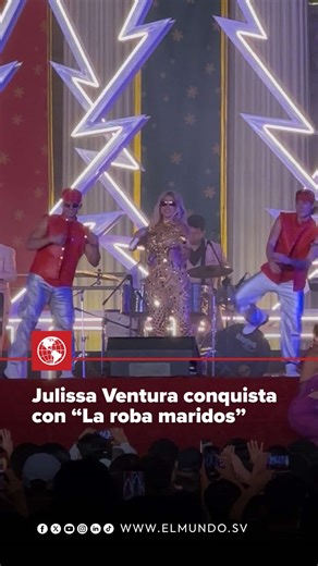 Julissa Ventura brilla con 'La roba maridos' en San Salvador