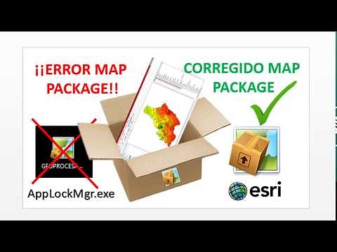 ERROR al empaquetar Mapas (Map Package) ArcGIS 10.2