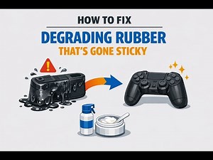 HOW TO FIX DEGRADING RUBBER THAT’S GONE STICKY