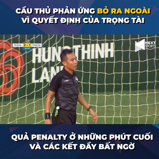 Trọng tài thổi pen phút cuối, cầu thủ không phục bỏ ra ngoài tại Giải bóng đá nữ VĐQG 2023 Sau cùng thì đẳng cấp của thủ môn ĐTQG, người từng cản quả 11m của đội trưởng ĐT Mỹ ở World Cup 2026 đã lên tiếng #NextSports | Next Sports