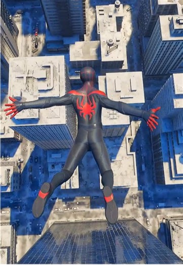 Spider-Man Miles Morales PS4 Web Swinging 🎵 #shorts #spiderman #milesmorales