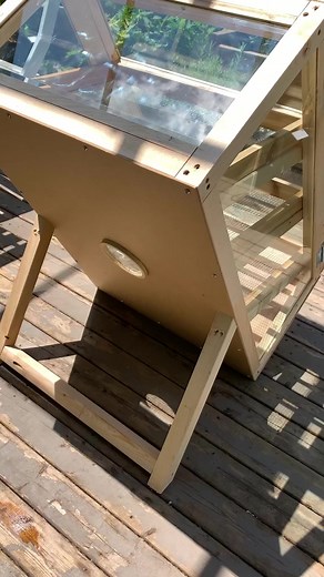 57K views · 1.7K reactions | Repurpose those glass panels to make a food dehydrator powered by the sun. This DIY build makes me all giddy inside, been dreaming of this dehydrator for years! The excitement of harvesting and collecting dried herbs and flowers was intense! 浪....... #diy #gardening #learning #dehydratedfood #solar #foodgarden #backyardgarden #urbangarden #herbs | Plantedinthegarden | Facebook