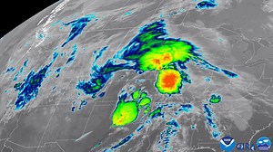 Infrared imagery of the central United States this morning via NOAA's GOES East satellite is showing an active weather pattern across the region. There is an enhanced risk of severe thunderstorms today that may bring damaging wind, very large hail, and tornadoes. Latest updates: www.spc.noaa.gov | NOAA Satellite and Information Service