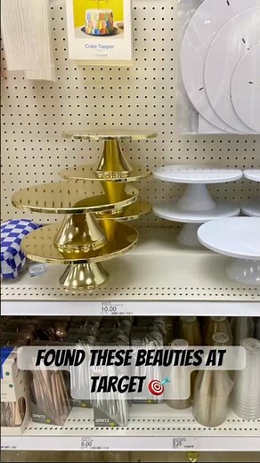 Target Cake Stand Hack 🧁✨| Easy Tiered Display for Your Next Party
