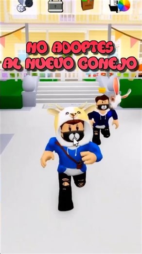 NEVER ADOPT the NEW EASTER BUNNY #shorts #roblox #brookhaven