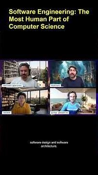 Software Engineering: The Most Human Part of Computer Science #Shorts