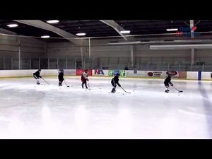 Ice Hockey Drill: Konstantinov Warm-Up Series