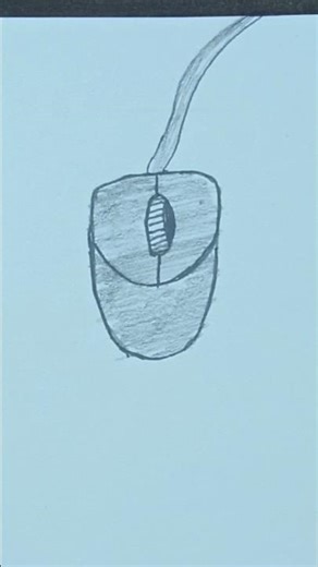 computer mouse drawing #art #drawing