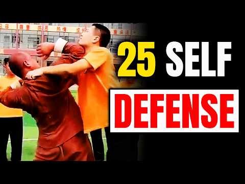 25 Amazing Self Defense Techniques👊| How To Protect Yourself?!