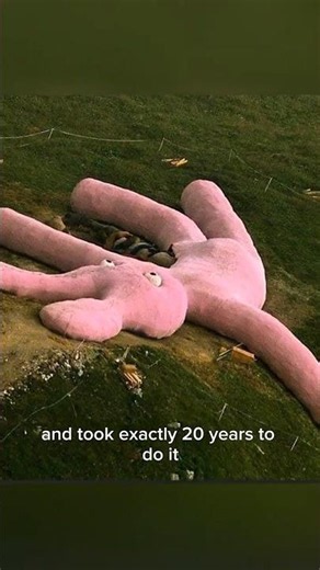 Italy's Massive 200 Foot Pink Rabbit Mystery Explained In 60 Seconds #ancientrome #ancienthistory