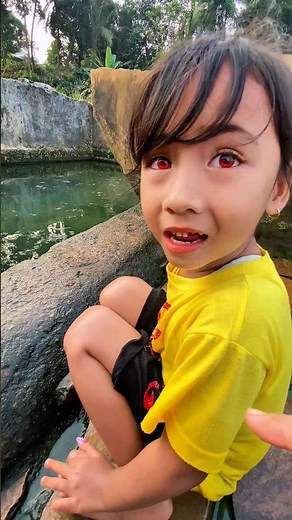 Zeya sees a red-eyed fish #trendingshorts