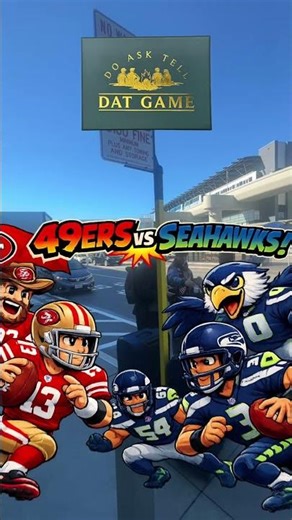 DAT GAME hits the Playoffs in Seattle! #playoffs #travel DATGAME