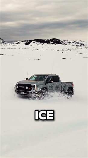 This Truck Drives Across Frozen Lakes!
