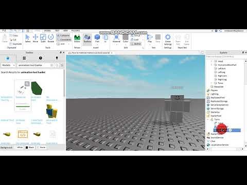 How to make animations into tools! || Roblox studio tutorial || (Different upload)