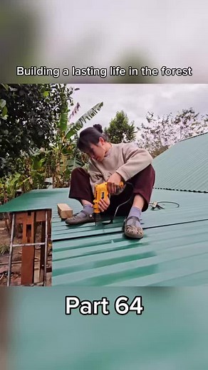 Part 64 - Continue to build and complete the new farm #bushcraft #harvest #build #garden #fruit #farmlife #wildlife #forestlife