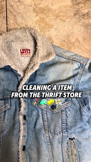 Cleaning a Vintage Levi's Jean Jacket Step-by-Step