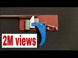 Speargun Trigger Mechanism || Trigger Senapang Ikan || Pelatuk Tembak Ikan