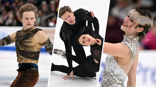 Here's the U.S. figure skating team at the 2026 Milan Cortina Olympics