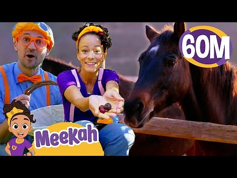 Blippi & Meekah Visit A Farm! | Educational Videos for Kids | Blippi and Meekah Kids TV