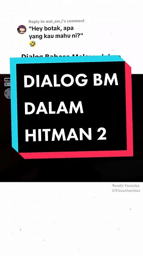 Dialog Bahasa Melayu dalam Hitman 2: Silent Assassin