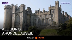 Just when you thought SHE was safe - Allison Ferns is abseiling again! This time she’s taking on Arundel Castle. Hear how she gets on with Kev Duala this Sunday. https://www.bbc.co.uk/programmes/p0f7f3nd #AllisonsArundelAbseil Chestnut Tree House 🧗 | BBC Sussex