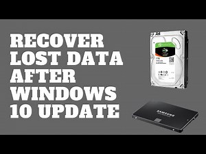 Recover Lost Data After Windows 10 Update