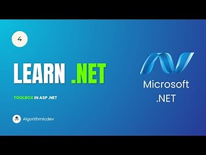 How to Add Toolbox in .NET | Visual Studio Setup | .Net Lecture 4 | AlgorithmicDev