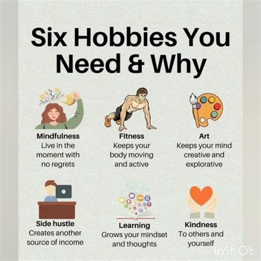 6 hobbies that can secretly change your life ✨#selfgrowth #hobbies