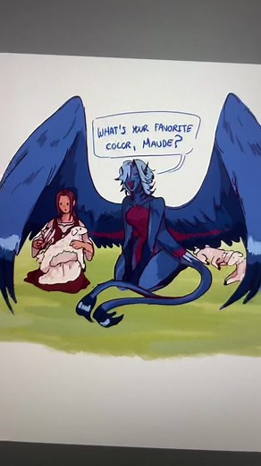 Dragon Girl Comic: Snowball the Deer Bad Dragon