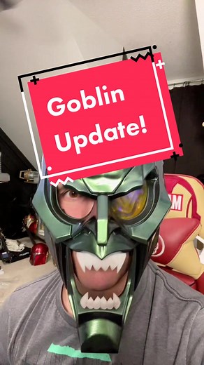 3D Printed Green Goblin Helmet | DIY Spider-Man Nowayhome