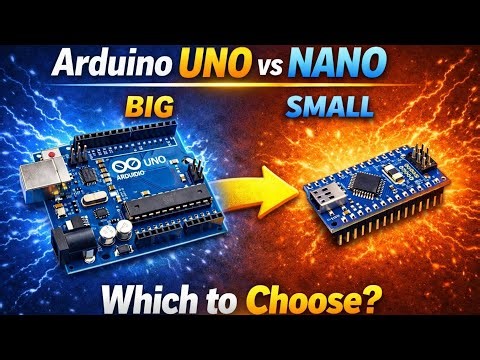 Arduino Uno vs Nano – Kaunsa Best Hai Beginners Ke Liye? 🔥 4 Min Guide #arduino #arduinoproject