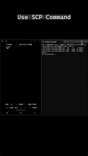 Termux Transfer Files from PC to Android via SCP #android #code #coding #programming #termux