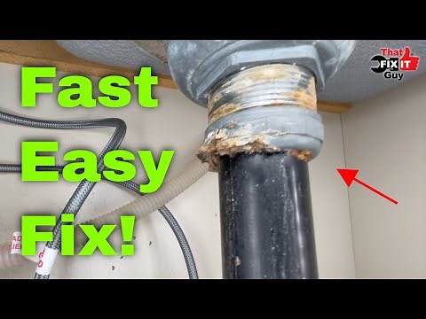 Under Sink Leak? Try This $8 Fix