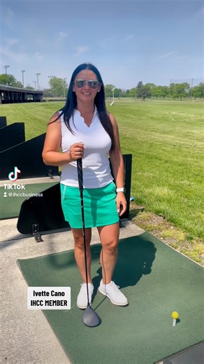 IHCC member Ivette Cano gave us some great tips for improving our golf stance. Take a look at her sweet golf swing! We are less than one week away from our Mulligans and Mariachis Golf Outing, and we can’t wait to see you there! ⛳️ 🎶 🙌 #networking #music #event #golf #ihccbusiness #mariachis #golfouting #IHCCgolfouting2023 | Illinois Hispanic Chamber of Commerce