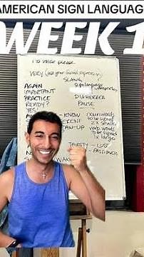 My ASL Journey: Week 1/6! 🤍 YOUR first ASL class will change how you see communication! I just took