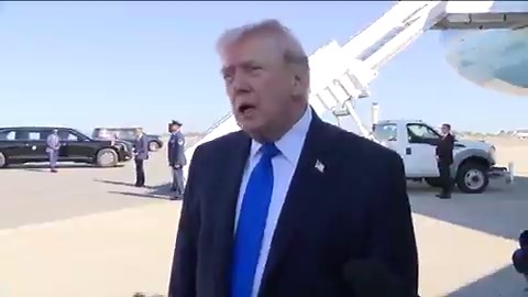 What about the Strait of Hormuz, who's going to be in control of that?- That will be opened very soon if this works.Who's going to be in control of it?- It will be jointly controlled by maybe me and the Ayatollah, whoever the next Ayatollah is, Trump says.